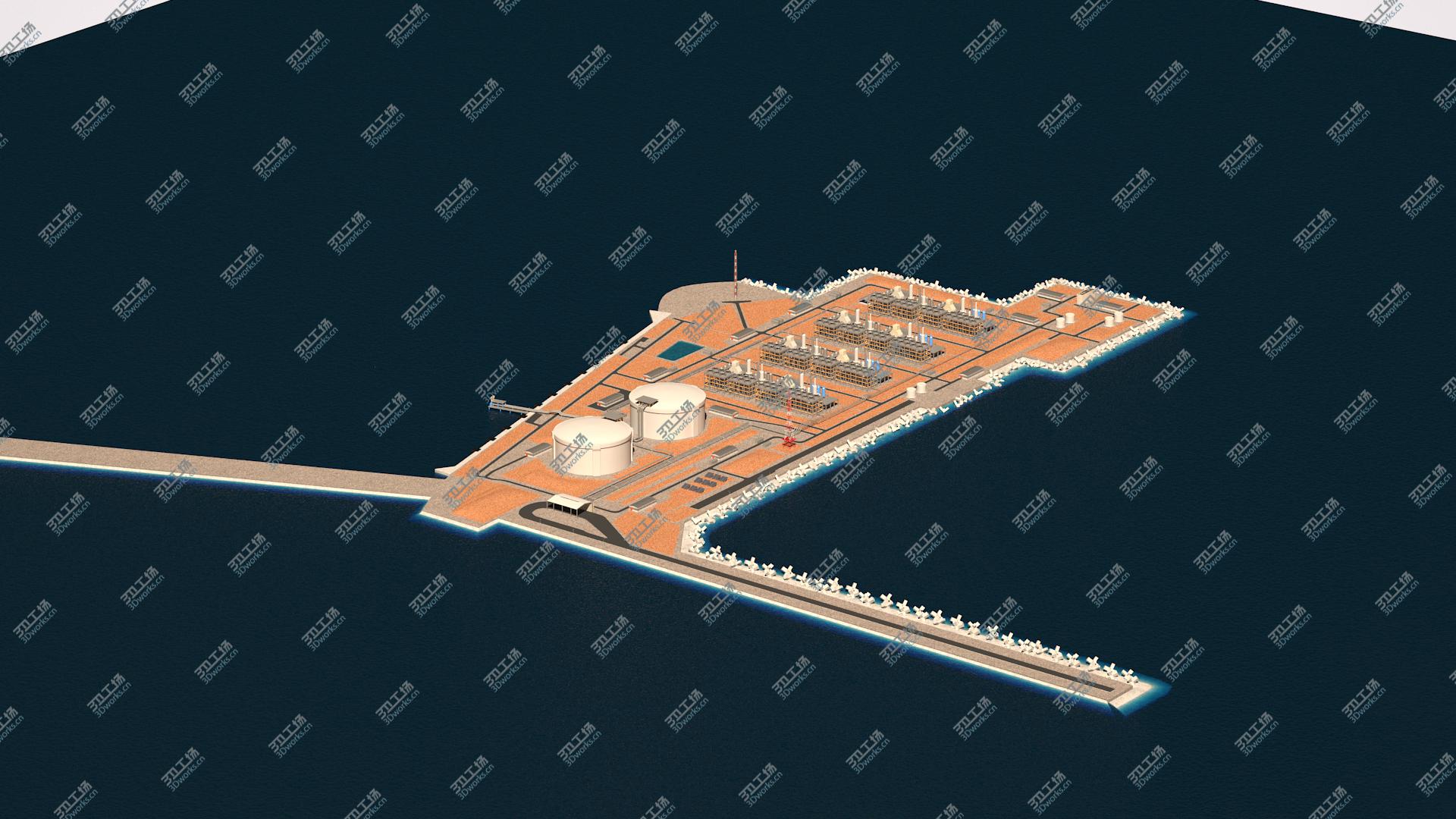 images/goods_img/20210313/LNG Terminal Island model/3.jpg